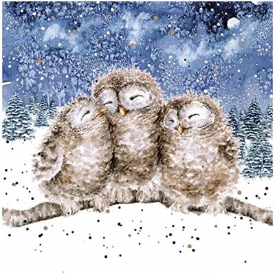 Wrendale Designs par Hannah Dale Les trois sages Lot de 8 cartes de Noël - Publicité Wrendale Designs par Hannah Dale Les trois sages Lot de 8 cartes de Noël - Publicité