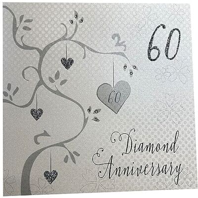 White Cotton Cards - Diamantová pro svatbu, 60 Výročí - Publicité White Cotton Cards - Diamantová pro svatbu, 60 Výročí - Publicité