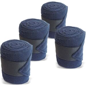 Pferdelinis Lot de 4 bandages pour cheval en polaire avec fermeture Avec sac de rangement pratique (mini shetland poney (mini shetty), bleu marine) - Publicité Pferdelinis Lot de 4 bandages pour cheval en polaire avec fermeture Avec sac de rangement pratique (mini shetland poney (mini shetty), bleu marine) - Publicité