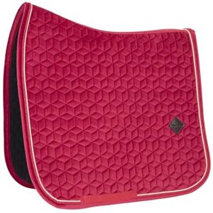 Kentucky Horsewear Tapis de Selle Full Fuchsia Velours Dressage - Publicité Kentucky Horsewear Tapis de Selle Full Fuchsia Velours Dressage - Publicité