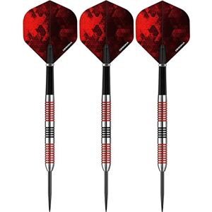 DESIGNA DARTS Designa Vampires V2 Darts M2 Jeu de fléchettes à pointe en acier 21 g (D0604) - Publicité DESIGNA DARTS Designa Vampires V2 Darts M2 Jeu de fléchettes à pointe en acier 21 g (D0604) - Publicité