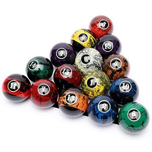 BEKZILY Ensemble Complet de Boules de Billard Professionnelles 16 Boules pour Tables de Billard (Noir) - Publicité BEKZILY Ensemble Complet de Boules de Billard Professionnelles 16 Boules pour Tables de Billard (Noir) - Publicité