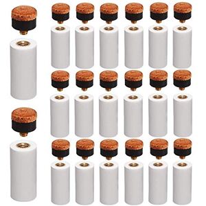 Amacoam Embout Queue Billard 20 Pièces 12 mm Rigide de Billard Cue Conseils Laiton à Visser à Pointes de Rechange avec Billard Bâton Embouts pour Queues de Billard Embout Queue de Billard Brown - Publicité Amacoam Embout Queue Billard 20 Pièces 12 mm Rigide de Billard Cue Conseils Laiton à Visser à Pointes de Rechange avec Billard Bâton Embouts pour Queues de Billard Embout Queue de Billard Brown - Publicité