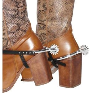 NET TOYS Éperons de Western éperons de Bottes argentés éperons Cowboy éperons de Cowboy Costume de Cowboy Accessoires de Costume Cowboy Spurs - Publicité NET TOYS Éperons de Western éperons de Bottes argentés éperons Cowboy éperons de Cowboy Costume de Cowboy Accessoires de Costume Cowboy Spurs - Publicité