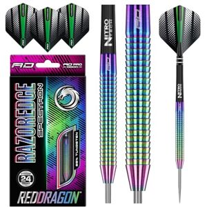 Red Dragon - Razor Edge Spectron 24G - Dards en Tungstène - Publicité Red Dragon - Razor Edge Spectron 24G - Dards en Tungstène - Publicité