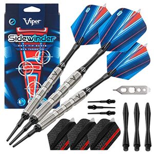 Viper by GLD Products Viper Sidewinder 80% tungstène Fléchettes à Pointe Souple, 18 grammes - Publicité Viper by GLD Products Viper Sidewinder 80% tungstène Fléchettes à Pointe Souple, 18 grammes - Publicité