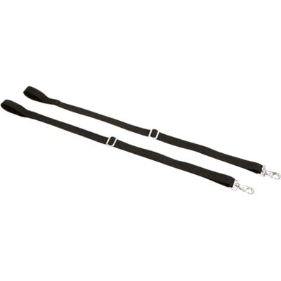 Shires Sangles pour jambes des chevaux (Taille unique) (Noir) - Publicité Shires Sangles pour jambes des chevaux (Taille unique) (Noir) - Publicité