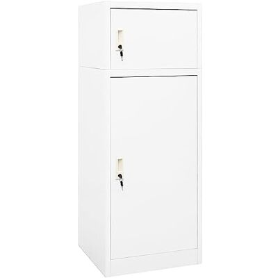 vidaXL Armoire à Selles Casier à Selles Armoire à Harnais Meuble de Rangement pour Equipement de Sport d'Équitation Blanc 53x53x140 cm Acier - Publicité vidaXL Armoire à Selles Casier à Selles Armoire à Harnais Meuble de Rangement pour Equipement de Sport d'Équitation Blanc 53x53x140 cm Acier - Publicité