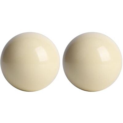 MAGT Boule de Billard, 2 pièces Table de Billard Snooker Billard de Billard en résine Blanc Boules de Billard Professionnel Standard 5.72 CM Boule de Billard Sport Boule de Billard - Publicité MAGT Boule de Billard, 2 pièces Table de Billard Snooker Billard de Billard en résine Blanc Boules de Billard Professionnel Standard 5.72 CM Boule de Billard Sport Boule de Billard - Publicité