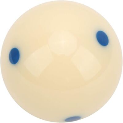 VGEBY Point-Spot Cue, 57,2 mm Dot-Spot Practice Cue Ball Pool Ballon d'entraînement Standard(Point Bleu) - Publicité VGEBY Point-Spot Cue, 57,2 mm Dot-Spot Practice Cue Ball Pool Ballon d'entraînement Standard(Point Bleu) - Publicité