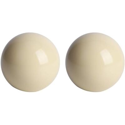 Alomejor Boules de Billard, 2 Pièces 5,72 Cm, Billard et Billard Boules de Billard en Résine Blanche Boules de Billard Table de Billard Boule de Queue de Billard - Publicité Alomejor Boules de Billard, 2 Pièces 5,72 Cm, Billard et Billard Boules de Billard en Résine Blanche Boules de Billard Table de Billard Boule de Queue de Billard - Publicité