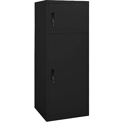 vidaXL Armoire à Selles Casier à Selles Armoire à Harnais Meuble de Rangement pour Equipement de Sport d'Équitation Noir 53x53x140 cm Acier - Publicité vidaXL Armoire à Selles Casier à Selles Armoire à Harnais Meuble de Rangement pour Equipement de Sport d'Équitation Noir 53x53x140 cm Acier - Publicité