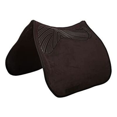 Acavallo Tapis de selle double gel pour dressage Taille unique Couleur : marron - Publicité Acavallo Tapis de selle double gel pour dressage Taille unique Couleur : marron - Publicité