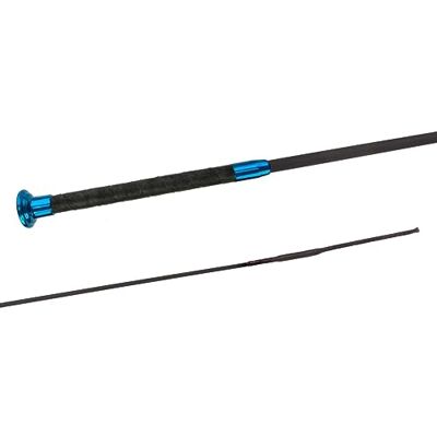JA Horse JA0004 Fleck SilkTouch Premium Fouet de dressage Bleu 110 cm - Publicité JA Horse JA0004 Fleck SilkTouch Premium Fouet de dressage Bleu 110 cm - Publicité