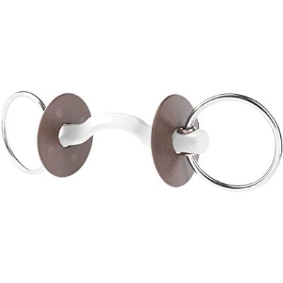 Waldhausen BERIS Konnex Zungenbogenstange Wassertrense, Ring 7,5 cm, 130mm, Hard, 13 cm - Publicité Waldhausen BERIS Konnex Zungenbogenstange Wassertrense, Ring 7,5 cm, 130mm, Hard, 13 cm - Publicité