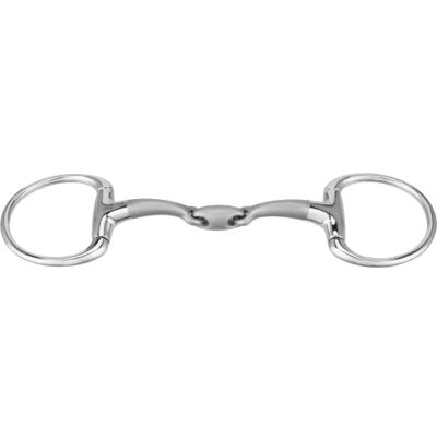 Herm Sprenger Sprenger SATINOX Double Jointed eggbutt bit 14mm - Publicité Herm Sprenger Sprenger SATINOX Double Jointed eggbutt bit 14mm - Publicité