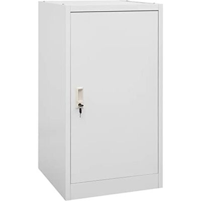 vidaXL Armoire à Selles Casier à Selles Armoire à Harnais Meuble de Rangement pour Equipement de Sport d'Équitation Gris Clair 53x53x105 cm Acier - Publicité vidaXL Armoire à Selles Casier à Selles Armoire à Harnais Meuble de Rangement pour Equipement de Sport d'Équitation Gris Clair 53x53x105 cm Acier - Publicité