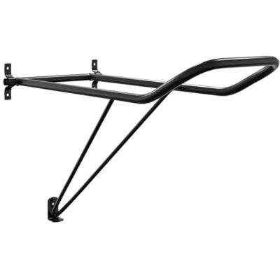 vidaXL Porte-Selle Pliable Mural Noir Fer - Publicité vidaXL Porte-Selle Pliable Mural Noir Fer - Publicité