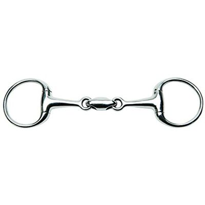 EKKIA Feeling Mors Filet Olive De Bride Anatomic Double Brisure Aucune 14 Mm Pleins 55 Mm 135 Mm - Publicité EKKIA Feeling Mors Filet Olive De Bride Anatomic Double Brisure Aucune 14 Mm Pleins 55 Mm 135 Mm - Publicité