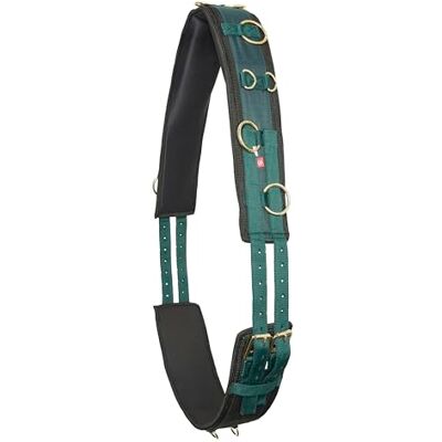 Imperial Riding IRH Deluxe Extra Ceinture de Longe Ergonomique avec sans Garrot et Anneaux en métal Vert forêt - Publicité Imperial Riding IRH Deluxe Extra Ceinture de Longe Ergonomique avec sans Garrot et Anneaux en métal Vert forêt - Publicité