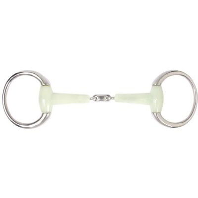 PFIFF Mors double brisure en plastique Blanc 12,5 cm - Publicité PFIFF Mors double brisure en plastique Blanc 12,5 cm - Publicité