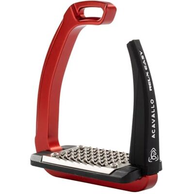 Acavallo Staffe di sicurezza Rel-x Easy con braccio in silicone intercambiabile TAGLIA UNICA - Publicité Acavallo Staffe di sicurezza Rel-x Easy con braccio in silicone intercambiabile TAGLIA UNICA - Publicité