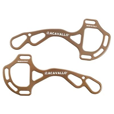 Acavallo Alupro Mèche à hackamore Bronze Taille unique - Publicité Acavallo Alupro Mèche à hackamore Bronze Taille unique - Publicité