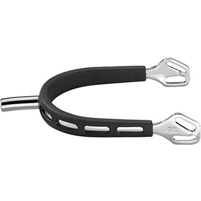 Herm Sprenger Sprenger Ultra FIT Extra Grip Sporen mit Balkenhol Schlaufe, Edelstahl, - Publicité Herm Sprenger Sprenger Ultra FIT Extra Grip Sporen mit Balkenhol Schlaufe, Edelstahl, - Publicité