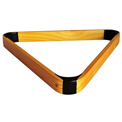 Staccatory Porte-balles de billard en bois Triangle Pour boules de billard - Publicité Staccatory Porte-balles de billard en bois Triangle Pour boules de billard - Publicité