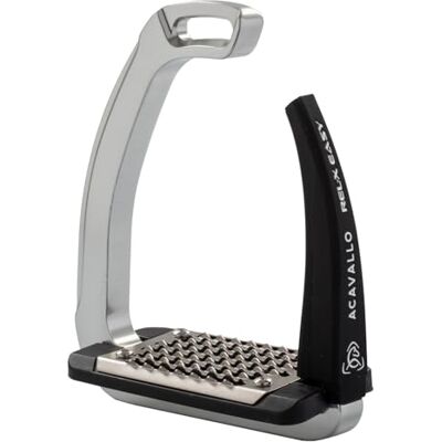 Acavallo Staffe di sicurezza Rel-x Easy con braccio in silicone intercambiabile TAGLIA UNICA - Publicité Acavallo Staffe di sicurezza Rel-x Easy con braccio in silicone intercambiabile TAGLIA UNICA - Publicité