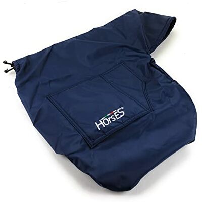 Horses , Housse de Selle en Nylon Doublée en Polaire, Housse de Selle Réglable Adaptée à Plusieurs Selles, pour Protéger Votre Selle des Chocs et Rayures, Résistante et Pratique (Bleu) - Publicité Horses , Housse de Selle en Nylon Doublée en Polaire, Housse de Selle Réglable Adaptée à Plusieurs Selles, pour Protéger Votre Selle des Chocs et Rayures, Résistante et Pratique (Bleu) - Publicité