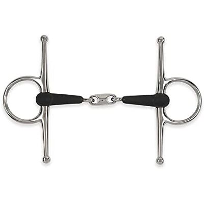 Shires Equirubber Mors à Aiguilles EQUIKIND+ (13,97 cm) (Argent/Noir) - Publicité Shires Equirubber Mors à Aiguilles EQUIKIND+ (13,97 cm) (Argent/Noir) - Publicité