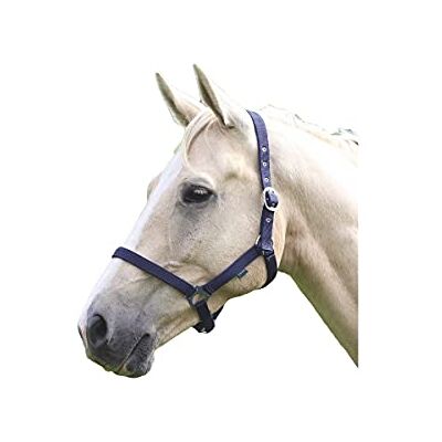 Shires Wessex Head Collar Full Size Navy - Publicité Shires Wessex Head Collar Full Size Navy - Publicité
