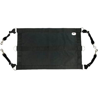 Majestic Protection de stalle pour Chevaux 1200D 29"x19" avec Sangles réglables et matériel (Noir Noir) - Publicité Majestic Protection de stalle pour Chevaux 1200D 29"x19" avec Sangles réglables et matériel (Noir Noir) - Publicité