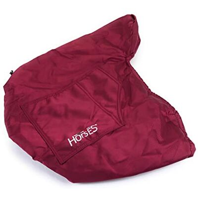 Horses , Housse de Selle en Nylon Doublée en Polaire, Housse de Selle Réglable Adaptée à Plusieurs Selles, pour Protéger Votre Selle des Chocs et Rayures, Résistante et Pratique (Bordeaux) - Publicité Horses , Housse de Selle en Nylon Doublée en Polaire, Housse de Selle Réglable Adaptée à Plusieurs Selles, pour Protéger Votre Selle des Chocs et Rayures, Résistante et Pratique (Bordeaux) - Publicité