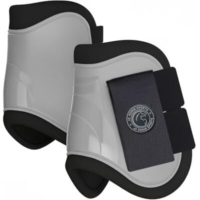 AK Riding Sports AK Pro-Tec – Protège-Boulets pour Chevaux, Équipement de Protection et d’Entraînement – Bottes, Bandages & Accessoires Équestres AKRS-6068-02 (Gris, Cob (Medium)) - Publicité AK Riding Sports AK Pro-Tec – Protège-Boulets pour Chevaux, Équipement de Protection et d’Entraînement – Bottes, Bandages & Accessoires Équestres AKRS-6068-02 (Gris, Cob (Medium)) - Publicité