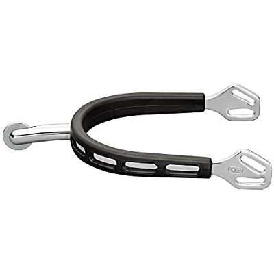 Herm Sprenger Sprenger Ultra FIT Extra Grip Spurs with Round Rowel - Publicité Herm Sprenger Sprenger Ultra FIT Extra Grip Spurs with Round Rowel - Publicité