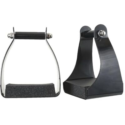 Tough 1 Étriers Endurance Trail en Aluminium, Noir, 7,6 cm - Publicité Tough 1 Étriers Endurance Trail en Aluminium, Noir, 7,6 cm - Publicité