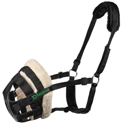 Shires - FreeGraze AirFlow - Noir - Pour Chevaux - Museau d’herbage - Publicité Shires - FreeGraze AirFlow - Noir - Pour Chevaux - Museau d’herbage - Publicité