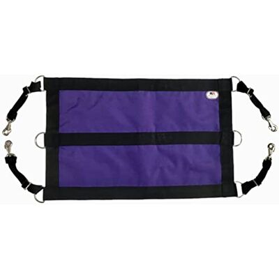 Majestic Protection de stalle pour Chevaux 1200D 29"x19" avec Sangles réglables et matériel (Violet Noir) - Publicité Majestic Protection de stalle pour Chevaux 1200D 29"x19" avec Sangles réglables et matériel (Violet Noir) - Publicité