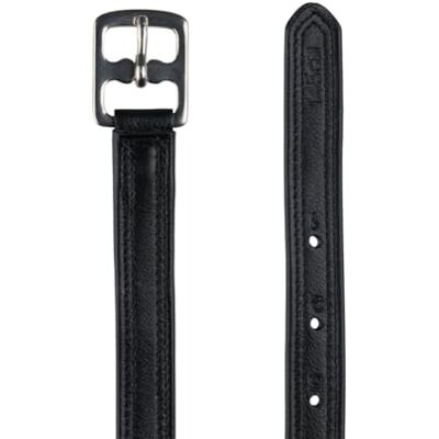 HORZE Étrivières Cuir avec Nylon, Noir, 145 - Publicité HORZE Étrivières Cuir avec Nylon, Noir, 145 - Publicité