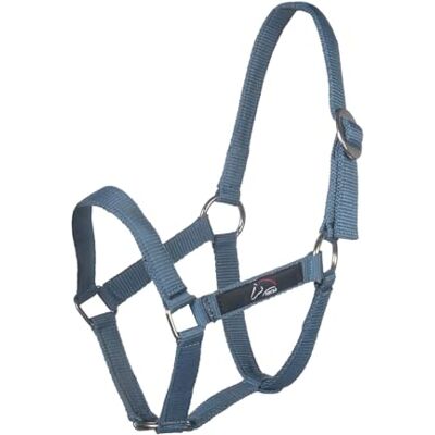 HKM Minishetty Licol Bleu Gris Mini Shetland - Publicité HKM Minishetty Licol Bleu Gris Mini Shetland - Publicité