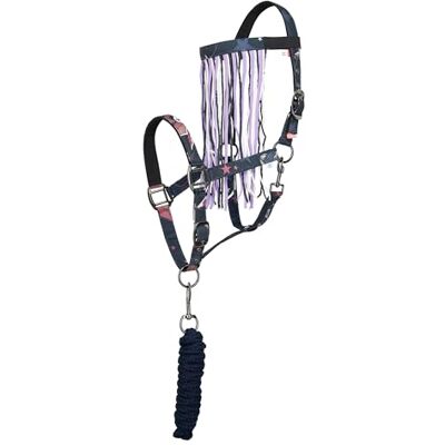 Imperial Riding Ensemble Licol avec Corde à Nouer et Franges – Licol en Nylon Durable avec Boucle et Mousqueton, Confortable et Facile à Nettoyer, Pixie Dust AOP, Complet - Publicité Imperial Riding Ensemble Licol avec Corde à Nouer et Franges – Licol en Nylon Durable avec Boucle et Mousqueton, Confortable et Facile à Nettoyer, Pixie Dust AOP, Complet - Publicité
