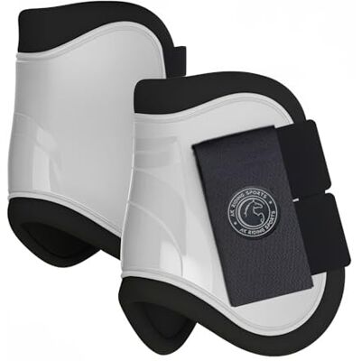 AK Riding Sports AK Pro-Tec – Protège-Boulets pour Chevaux, Équipement de Protection et d’Entraînement – Bottes, Bandages & Accessoires Équestres AKRS-6068-02 (Blanc, Full (Large)) - Publicité AK Riding Sports AK Pro-Tec – Protège-Boulets pour Chevaux, Équipement de Protection et d’Entraînement – Bottes, Bandages & Accessoires Équestres AKRS-6068-02 (Blanc, Full (Large)) - Publicité