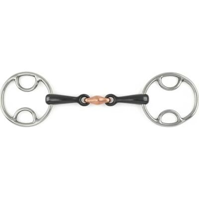 Shires Mors Double Brisure en Fer Doux Autre 12,5 cm - Publicité Shires Mors Double Brisure en Fer Doux Autre 12,5 cm - Publicité
