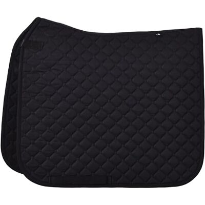 Imperial Riding IRH Basic DR Tapis de Selle de Dressage en Polyester sergé avec Double Fixation de Sangle et Sangle de Billet, Noir, Poney - Publicité Imperial Riding IRH Basic DR Tapis de Selle de Dressage en Polyester sergé avec Double Fixation de Sangle et Sangle de Billet, Noir, Poney - Publicité