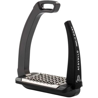 Acavallo Staffe di sicurezza Rel-x Easy con braccio in silicone intercambiabile TAGLIA UNICA - Publicité Acavallo Staffe di sicurezza Rel-x Easy con braccio in silicone intercambiabile TAGLIA UNICA - Publicité