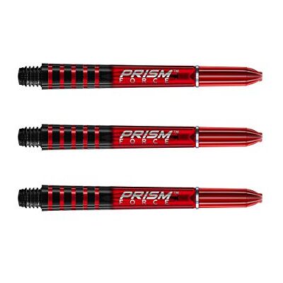 WINMAU Prism Force Rouge Tiges de Fléchettes Intermédiaire en Polycarbonate 1 Jeu par Paquet (3 Arbres au Total) - Publicité WINMAU Prism Force Rouge Tiges de Fléchettes Intermédiaire en Polycarbonate 1 Jeu par Paquet (3 Arbres au Total) - Publicité