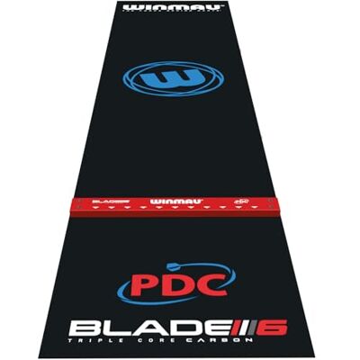 Winmau Xtreme Tapis de fléchettes – Protection de sol robuste avec ligne officielle Oche - Publicité Winmau Xtreme Tapis de fléchettes – Protection de sol robuste avec ligne officielle Oche - Publicité