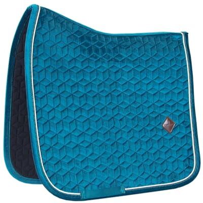 Kentucky Tapis de selle COB Emeraude Velours Dressage - Publicité Kentucky Tapis de selle COB Emeraude Velours Dressage - Publicité